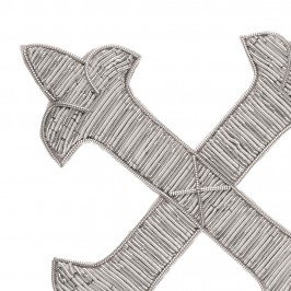 Croce Ricamo in Canuttiglia