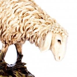 Pecora in resina per il Presepe