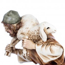 Buon Pastore in Resina 15 cm