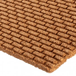 Pannello Sughero Disegno con Mattoni