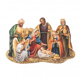 Magnete con Natività e Re Magi