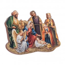 Magnete con Natività e Re Magi