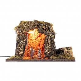 Capanna con Luce 33x18x23 cm