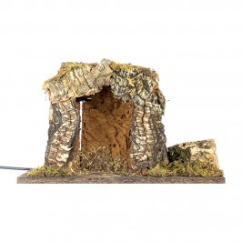 Capanna con Luce 33x18x23 cm