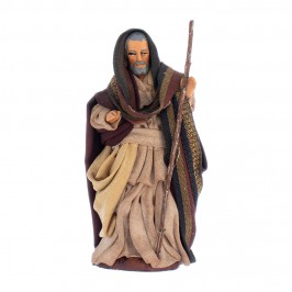 San Giuseppe Presepe in Terracotta