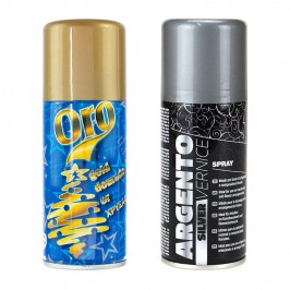 Bomboletta Spray Argento