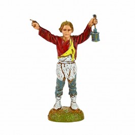 Pastore con Lanterna per il Presepe