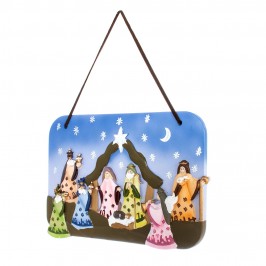 Quadretto con Presepe in Rilievo