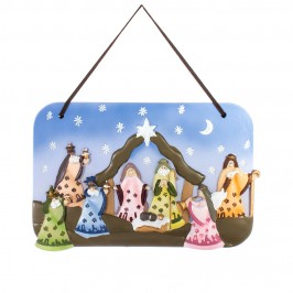 Quadretto con Presepe in Rilievo