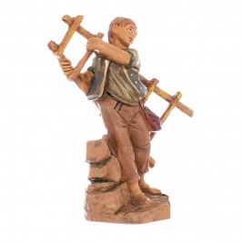Statua Pastorello con Scala Fontanini