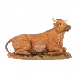 Bue Seduto Fontanini 19 cm