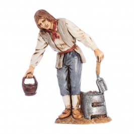 Carbonaro con Secchiello Landi cm 10