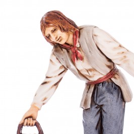 Carbonaro con Secchiello Landi cm 10