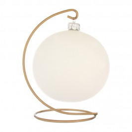 Palla Natalizia Bianca