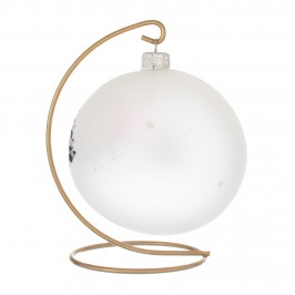 Palla Natalizia Vetro Satinato