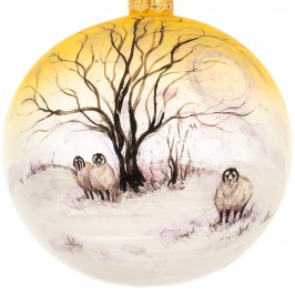 Pallina Natalizia Color Oro