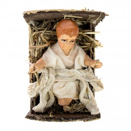 Gesù Bambino in Terracotta 12 CM