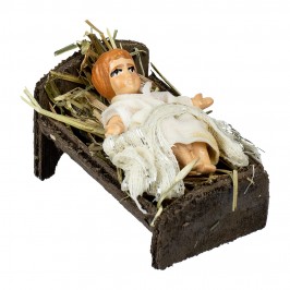 Gesù Bambino in Terracotta 8 CM
