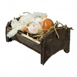 Gesù Bambino in Terracotta 8 CM