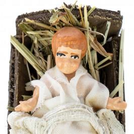 Gesù Bambino in Terracotta 8 CM