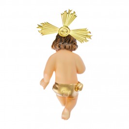 Gesù Bambino in Pasta di Legno