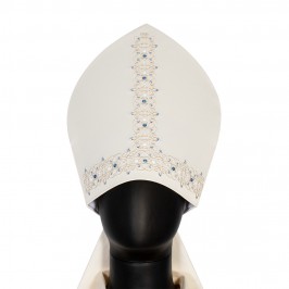 Mitra Mariana con Pietre Applicate