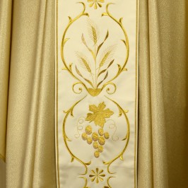 Casula con Stolone Ricamato
