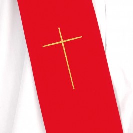 Casula Liturgica Croce Ricamata