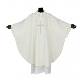 Casula con Croce Ricamata
