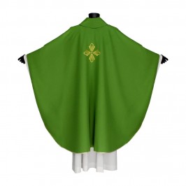 Casula Liturgica con Croce Ricamata