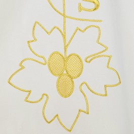 Casula con Ricamo JHS e Spighe