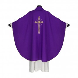 Casula con Croce Ricamata