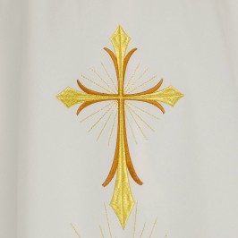 Casula Ricamo Croce Calice e Ostia