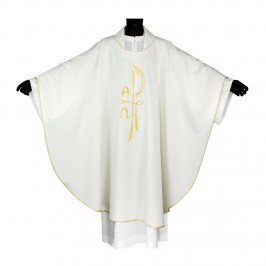 Casula con Ricamo PX Alfa e Omega