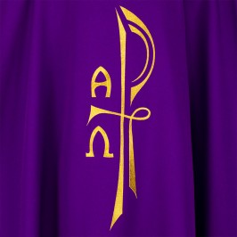 Casula con Ricamo PX Alfa e Omega