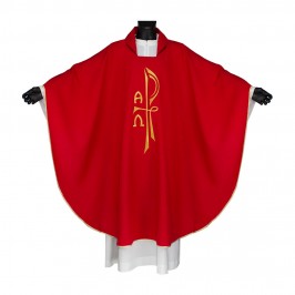 Casula con Ricamo PX Alfa e Omega