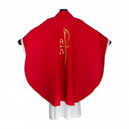 Casula con Ricamo PX Alfa e Omega