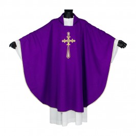 Casula con Ricamo Croce