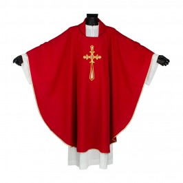 Casula con Ricamo Croce