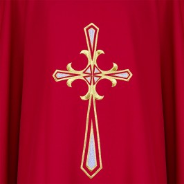 Casula con Ricamo Croce