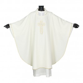 Casula con Croce Ricamata