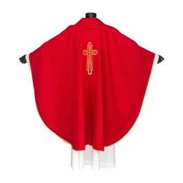 Casula con Croce Ricamata