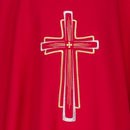 Casula con Croce Ricamata