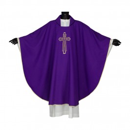 Casula con Croce Ricamata