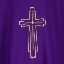 Casula con Croce Ricamata