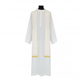 Casula Avorio con Stolone Ricamato