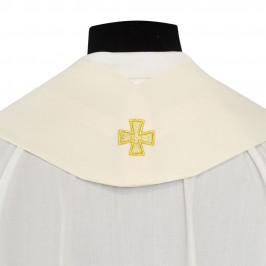 Casula Avorio con Stolone Ricamato