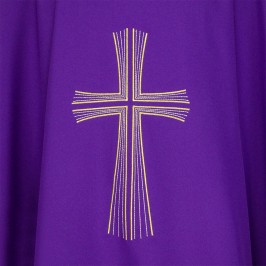Casula Liturgica con Ricamo Croce