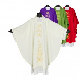 Casula con Ricamo in Oro