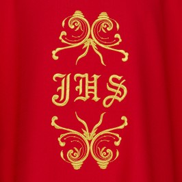 Casula con Ricamo in Oro